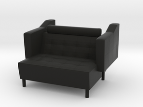 Sofa 2018  model 1 in Black Natural Versatile Plastic