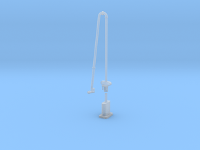 'HO Scale' - Train Filling Pump in Smooth Fine Detail Plastic