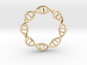 DNA Ring 1 in 14K Yellow Gold