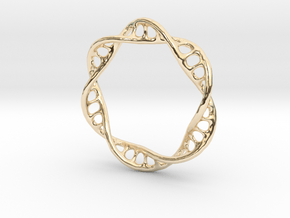 DNA Ring 2 in 14K Yellow Gold