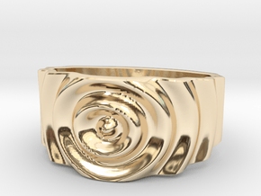 Ringpples Ring 1 in 14k Gold Plated Brass