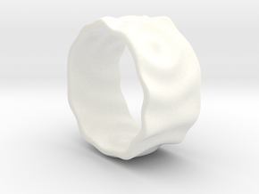 Ringpples Ring 2 in White Processed Versatile Plastic
