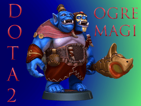 Dota2 Ogre Magi in Full Color Sandstone