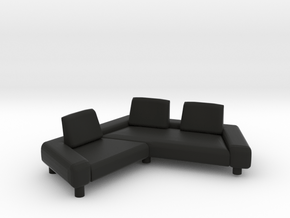 Sofa 2018 model 7 in Black Natural Versatile Plastic