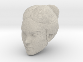 Female head in Natural Sandstone