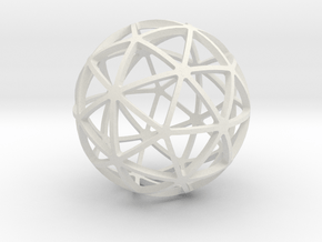 PENTAKIS_DODECAHEDRON in White Natural Versatile Plastic