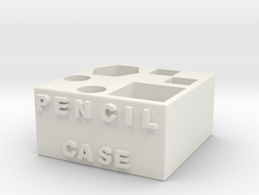  Love pencil box in White Natural Versatile Plastic