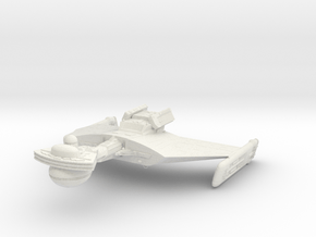 Klingon L11 Class Frigate in White Natural Versatile Plastic