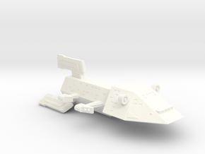 3788 Scale Kzinti Battlecruiser (BC) SRZ in White Natural Versatile Plastic