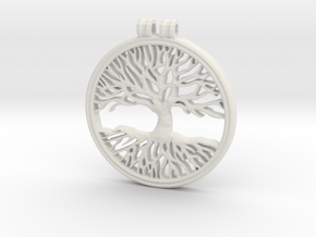 The Tree Of Life in White Natural Versatile Plastic