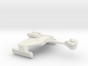 3125 Scale Klingon D5B War Cruiser WEM in White Natural Versatile Plastic