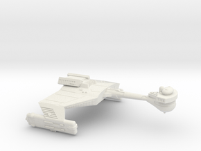 3788 Scale Klingon D5K Refitted War Cruiser WEM in White Natural Versatile Plastic