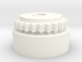  24 ring gear in White Processed Versatile Plastic