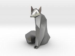 lowpolyfox in Natural Silver