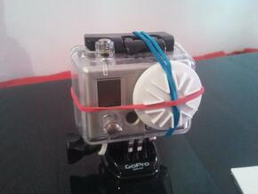 GoPro Housing Lens Cap in White Natural Versatile Plastic