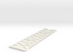 69Bookmark in White Natural Versatile Plastic