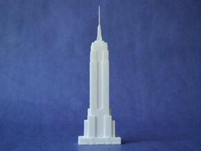 Empire State in White Natural Versatile Plastic