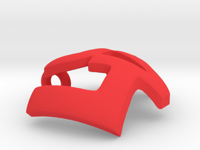 LOVE Pendant in Red Processed Versatile Plastic