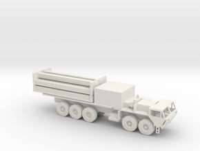1/87 Scale HEMMT THAAD Missile Launcher Stowed in White Natural Versatile Plastic