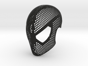 Raimi Face Shell - 100% Accurate Movie Suit Mask in Black Natural Versatile Plastic: Small
