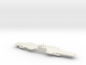 USS Coral Sea (CV-43), Final Layout, 1/1800 in White Natural Versatile Plastic