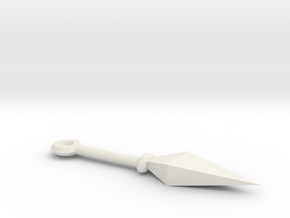 106102240Knife in White Natural Versatile Plastic