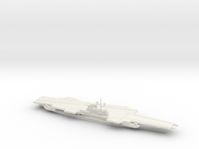 USS Coral Sea (CV-43), Final Layout, 1/1250 in White Natural Versatile Plastic