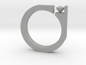 Digi Ring in Aluminum