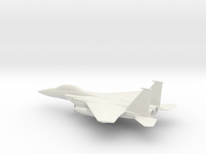 McDonnell Douglas F-15E Strike Eagle in White Natural Versatile Plastic: 1:100