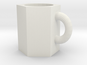 106102244Modeling cup in White Natural Versatile Plastic