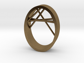 Agguvo Ring in Natural Bronze