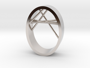 Agguvo Ring in Platinum