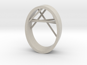 Agguvo Ring in Natural Sandstone