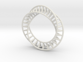 Bruc Ring in White Natural Versatile Plastic