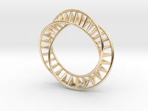 Bruc Ring in 14k Gold Plated Brass