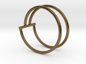 Cal Ring in Natural Bronze