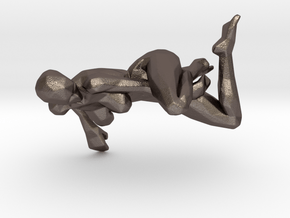 posed digital beauty in Polished Bronzed Silver Steel