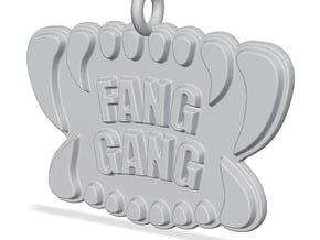 Fang Gang Pendant in 14k Gold Plated Brass