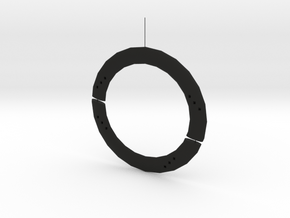 circle in Black Premium Versatile Plastic