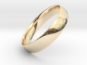 Ordinary in 14K Yellow Gold: Small