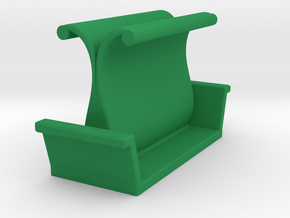 Headphones stand in Green Processed Versatile Plastic