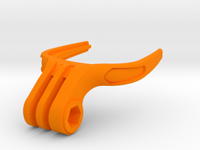 GoPro Mouth Mount in Orange Processed Versatile Plastic