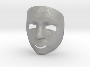 Human Face Mask in Aluminum