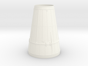 Saturn 1B LM shroud- fits 3.938"  body tube in White Processed Versatile Plastic