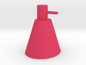 bottel in Pink Processed Versatile Plastic