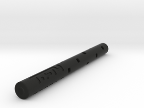 Adapter: Zebra F To D1 Mini in Black Premium Versatile Plastic