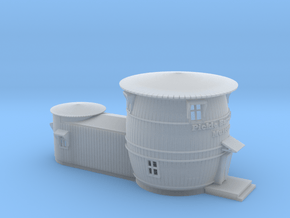Pickel Barrel House N scale in Tan Fine Detail Plastic