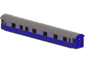 Ao3 - Swedish passenger wagon in Tan Fine Detail Plastic