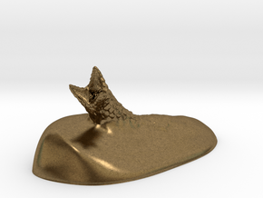 Sandworm in Natural Bronze: Small