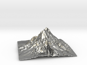 Mountain 1 in Natural Silver: Small